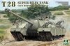 Takom 2209W T28 BOX MODELING GUIDE +  T28 SUPER HEAVY TANK + M28A1/A2 SUPER ASSAULT TANK 1/35